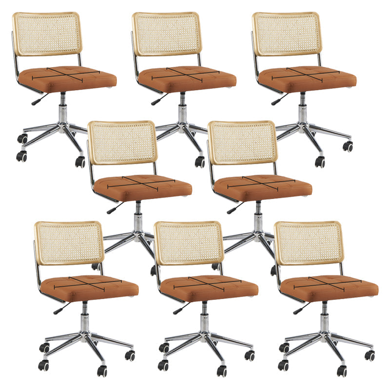 モダンオフィス椅子革調整可能なシートの高さの椅子付き椅子