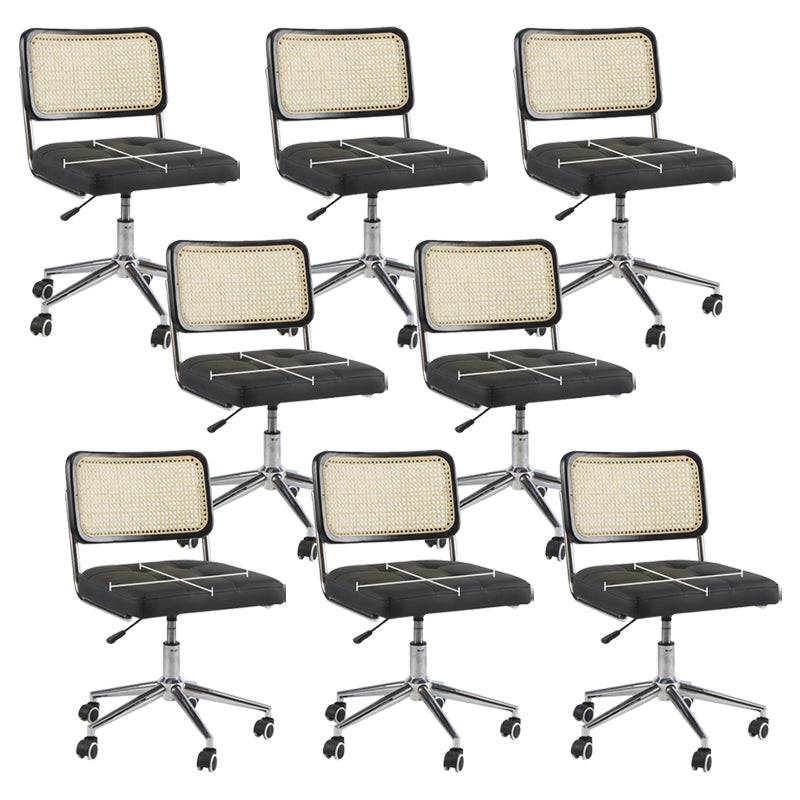 モダンオフィス椅子革調整可能なシートの高さの椅子付き椅子