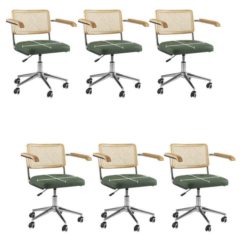 モダンオフィス椅子革調整可能なシートの高さの椅子付き椅子