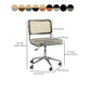 モダンオフィス椅子革調整可能なシートの高さの椅子付き椅子