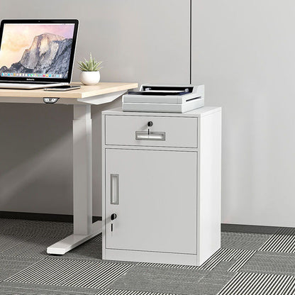 Cassetti di bloccaggio in acciaio moderno moderno e archiviazione di archiviazione