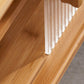 Consola escandinava para TV, consola multimedia de madera, soporte para TV con patas