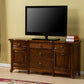 Traditional TV Stand Console Solid Wood Media Console TV Stand with Drawers Clearhalo 'furn' 'furn_tv_stands_entertainment_centers' 'Furniture' 'Living Room Furniture' 'TV Stands & Entertainment Centers' 'TV Stands & Media Storage Furniture' 'tv_stands_entertainment_centers' 6982593