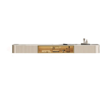 Modern TV Stand Console Stone Media Console TV Stand with Drawers 71"L x 12"W x 8"H Clearhalo 'furn' 'furn_tv_stands_entertainment_centers' 'Furniture' 'Living Room Furniture' 'TV Stands & Entertainment Centers' 'TV Stands & Media Storage Furniture' 'tv_stands_entertainment_centers' 6982621