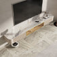 Modern TV Stand Console Stone Media Console TV Stand with Drawers 79"L x 12"W x 8"H Clearhalo 'furn' 'furn_tv_stands_entertainment_centers' 'Furniture' 'Living Room Furniture' 'TV Stands & Entertainment Centers' 'TV Stands & Media Storage Furniture' 'tv_stands_entertainment_centers' 6982622