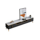 Glam TV Stand Console Open Storage Media Console TV Stand with Drawers Clearhalo 'furn' 'furn_tv_stands_entertainment_centers' 'Furniture' 'Living Room Furniture' 'TV Stands & Entertainment Centers' 'TV Stands & Media Storage Furniture' 'tv_stands_entertainment_centers' 6982638