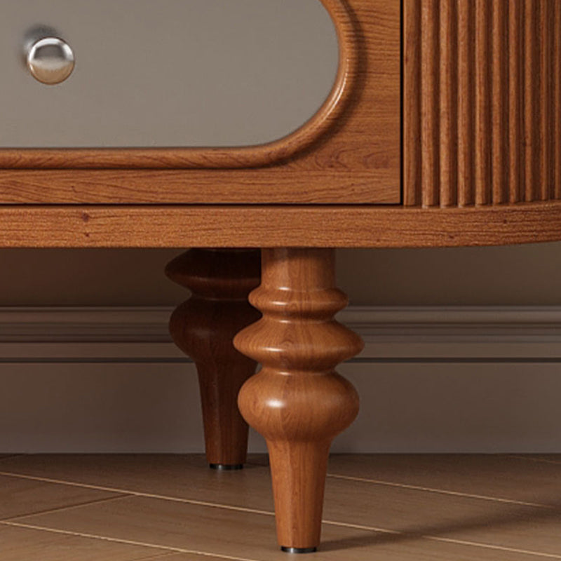 Solid Wood TV Stand Console Traditional Media Console TV Stand with Drawers Clearhalo 'furn' 'furn_tv_stands_entertainment_centers' 'Furniture' 'Living Room Furniture' 'TV Stands & Entertainment Centers' 'TV Stands & Media Storage Furniture' 'tv_stands_entertainment_centers' 6982703