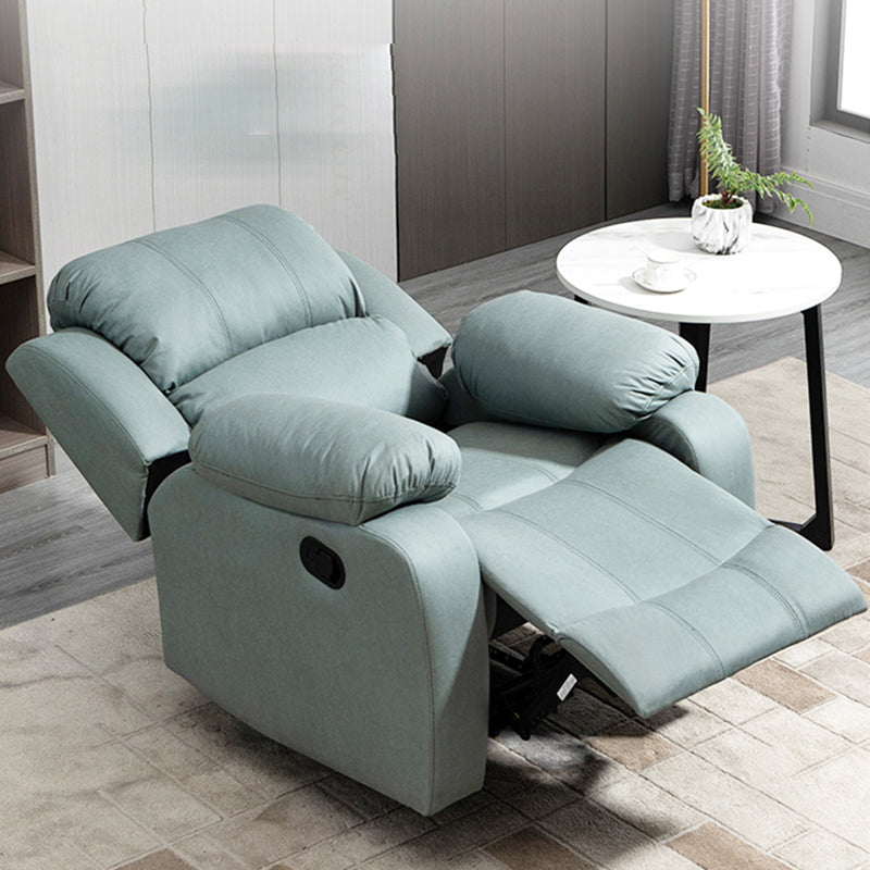 Tradizionale poltrone manuale in pelle 34,3 'sedia a base di reclinabile a base girevole