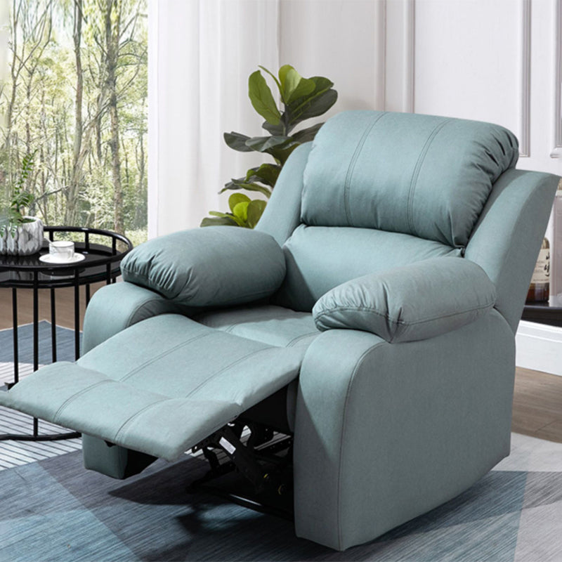 Tradizionale poltrone manuale in pelle 34,3 'sedia a base di reclinabile a base girevole