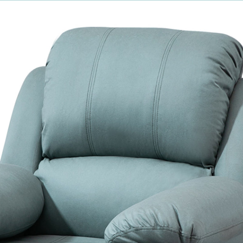 Tradizionale poltrone manuale in pelle 34,3 'sedia a base di reclinabile a base girevole