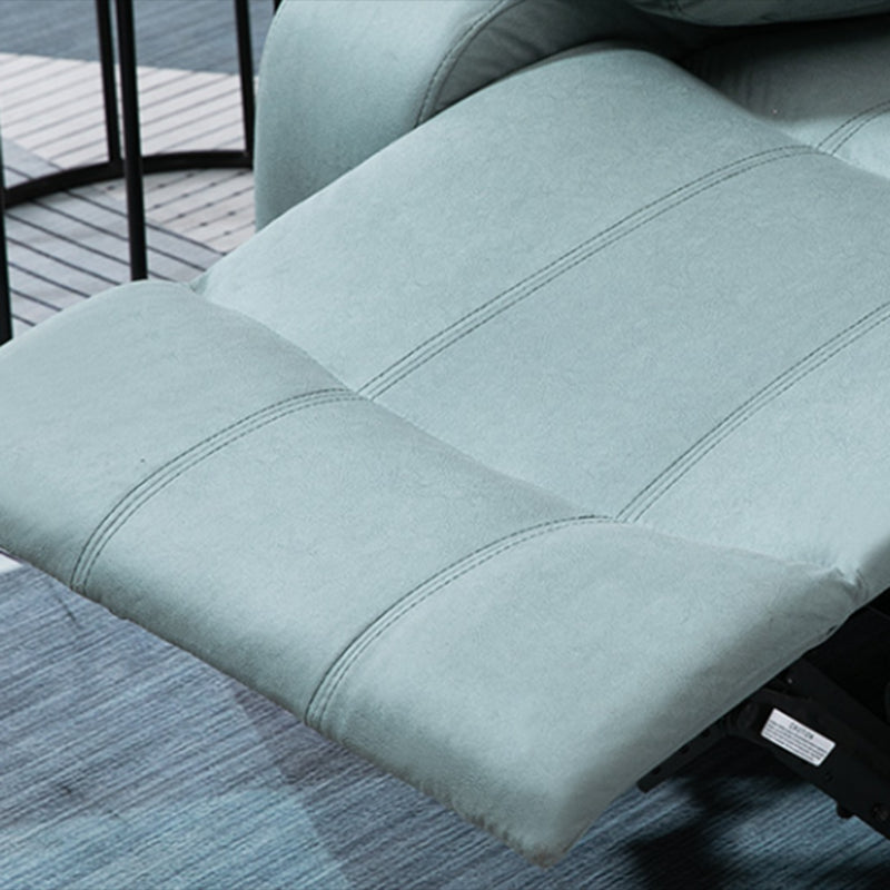 Tradizionale poltrone manuale in pelle 34,3 'sedia a base di reclinabile a base girevole