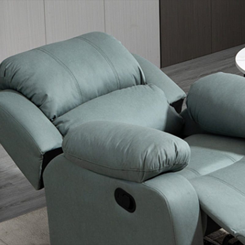 Tradizionale poltrone manuale in pelle 34,3 'sedia a base di reclinabile a base girevole