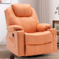 Metal Frame Home Theater Recliner Swivel Rocker Sedia con deposito