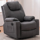 Metal Frame Home Theater Recliner Swivel Rocker Sedia con deposito