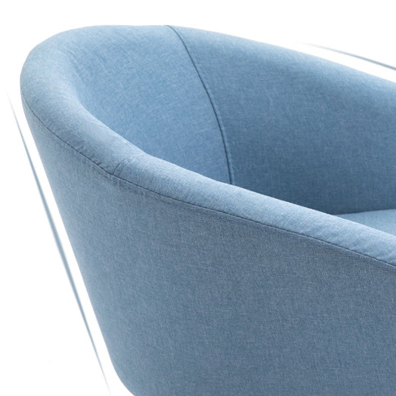 Contemporary Sloped Arms Accent Armchair Basic Four Leg Arm Chair Clearhalo 'Accent Chairs' 'accent_chairs' 'Chairs & Seating' 'furn' 'furn_accent_chairs' 'Furniture' 'Living Room Furniture' 6984023