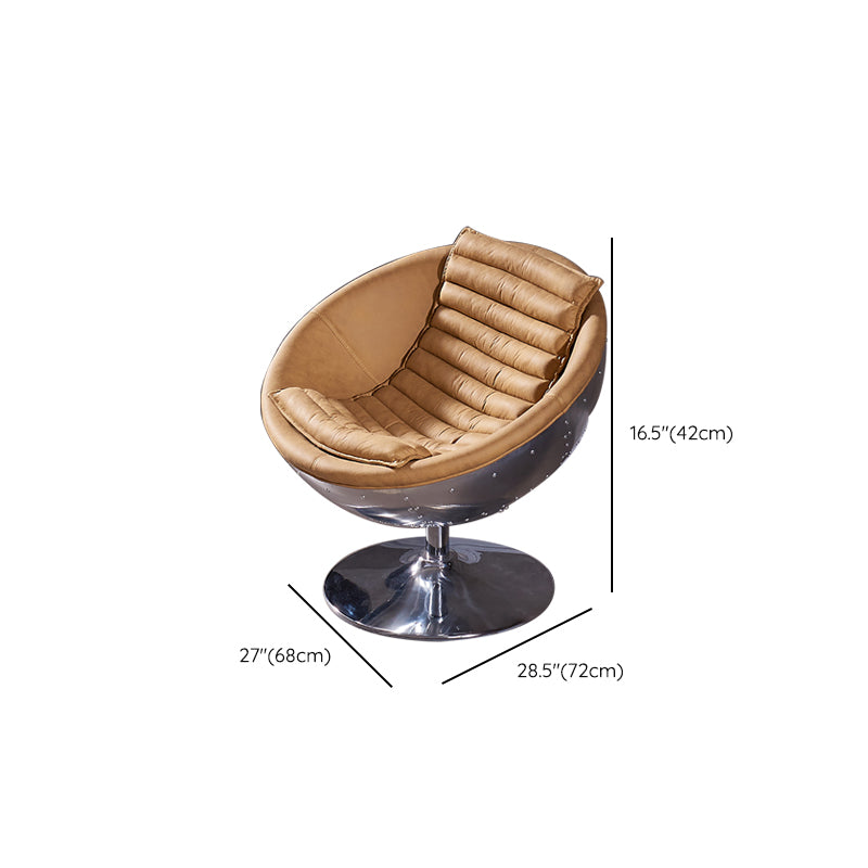 Contemporary Seating Orange Leather Tufted Living Room Settee Clearhalo 'furn' 'furn_sofas' 'Furniture' 'Living Room Furniture' 'Sofa' 'sofas' 6984199
