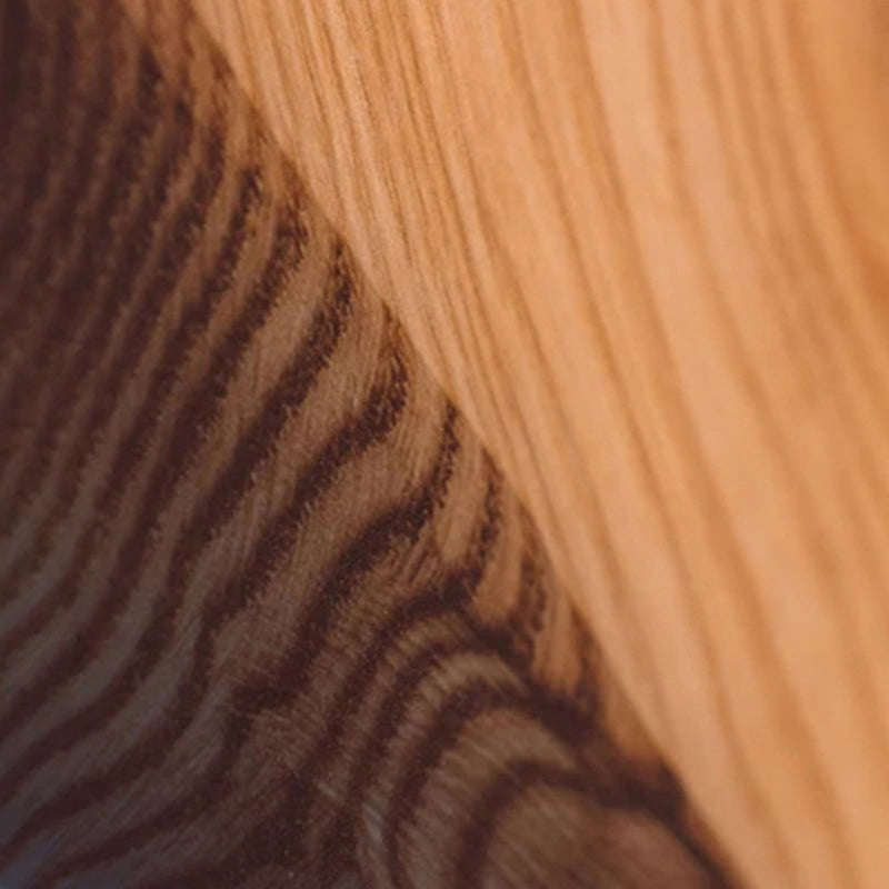 Tavolo da tavolo a doppio livello di legno e acrilico con scaffale per soggiorno