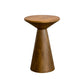 Round Rubberwood End Table Pedestal Side Table for Living Room Clearhalo 'Coffee & Accent Tables' 'End & Side Tables' 'end_side_tables' 'furn' 'furn_end_side_tables' 'Furniture' 'Living Room Furniture' 6984902