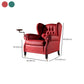 Glam Tufted Back Arm Chair Solid Color Rolled Arms Armchair for Living Room Clearhalo 'Accent Chairs' 'accent_chairs' 'Chairs & Seating' 'furn' 'furn_accent_chairs' 'Furniture' 'Living Room Furniture' 6984924