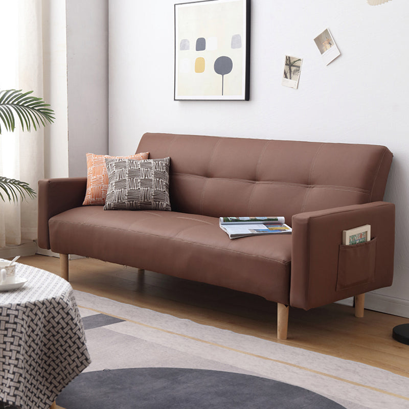 ヴィンテージタフトスクエアアームリビングルーム3シータースタンダードセッティー