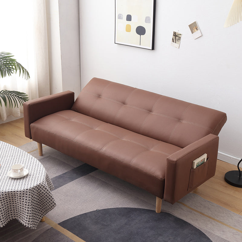 ヴィンテージタフトスクエアアームリビングルーム3シータースタンダードセッティー