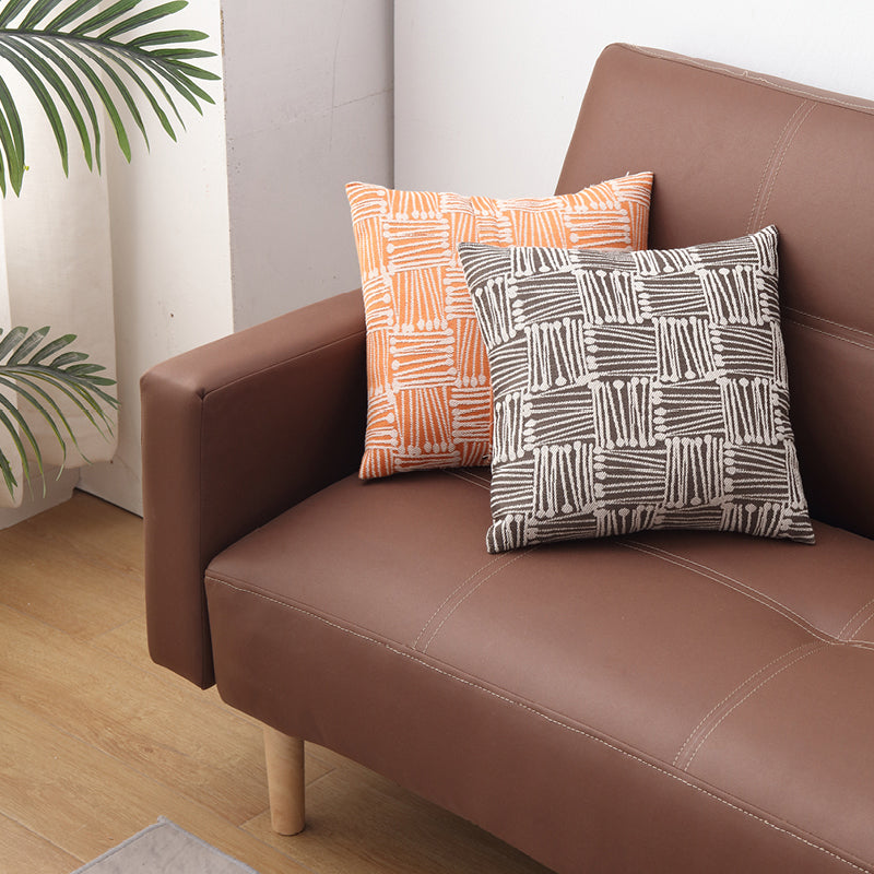 ヴィンテージタフトスクエアアームリビングルーム3シータースタンダードセッティー