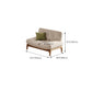 Tropical White Tufted Armless Living Room Faux Leather Seating Clearhalo 'furn' 'furn_sofas' 'Furniture' 'Living Room Furniture' 'Sofa' 'sofas' 6985114