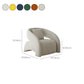 Contemporary Sloped Arms Chair Solid Color Pillow Back Chair Clearhalo 'Accent Chairs' 'accent_chairs' 'Chairs & Seating' 'furn' 'furn_accent_chairs' 'Furniture' 'Living Room Furniture' 6985189