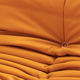 Modern Sewn Pillow Back Chair Solid Color Upholstered Armless Chair Clearhalo 'Accent Chairs' 'accent_chairs' 'Chairs & Seating' 'furn' 'furn_accent_chairs' 'Furniture' 'Living Room Furniture' 6985323