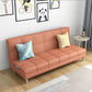 Contemporary Cushions Armless Living Room with Storage Settee