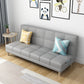 Contemporary Cushions Armless Living Room with Storage Settee