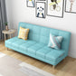 Contemporary Cushions Armless Living Room with Storage Settee