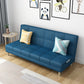 Contemporary Cushions Armless Living Room with Storage Settee