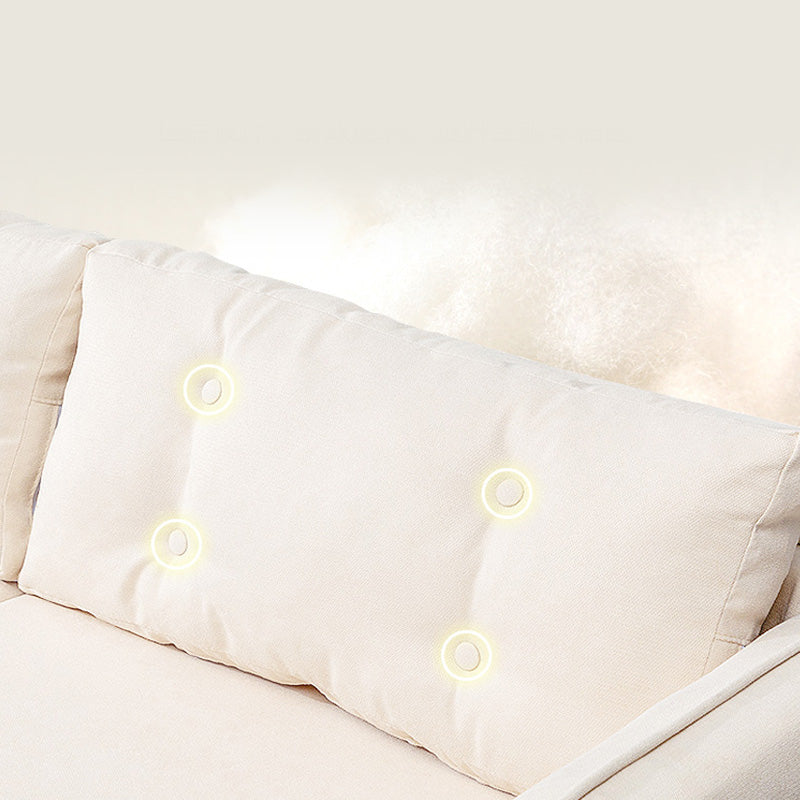 Linen Chesterfield Sofa Living Room Loose Back with 4 Legs Seating Clearhalo 'furn' 'furn_sofas' 'Furniture' 'Living Room Furniture' 'Sofa' 'sofas' 6985630