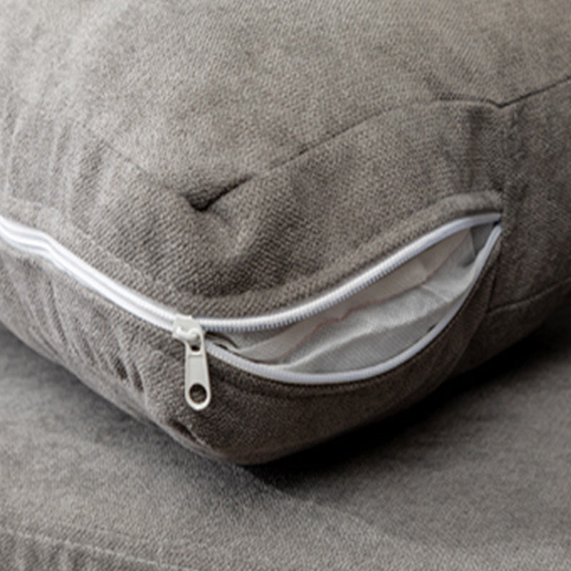 Linen Chesterfield Sofa Living Room Loose Back with 4 Legs Seating Clearhalo 'furn' 'furn_sofas' 'Furniture' 'Living Room Furniture' 'Sofa' 'sofas' 6985631