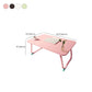 Folding Writing Desk Irregular Shape Task Desks with 2-Legs for Home Clearhalo 'furn' 'furn_office_desk' 'Furniture' 'Office Desks' 'Office Furniture' 'office_desk' 6985794