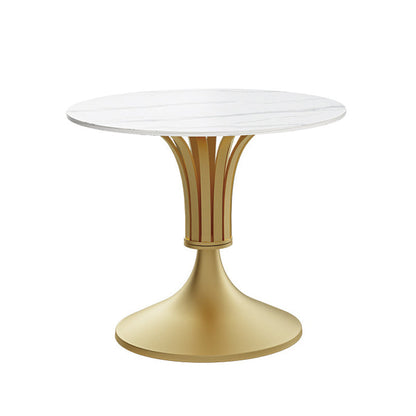 Metallglam -Essset mit gepolsterten Stühlen 1