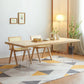 Modern Rectangle Wood Dining Table 1/3/5 Pieces Dining Set for Dining Room