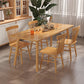 Modern Rectangle Wood Dining Table 1/4/5 Pieces Dining Set  for Living Room