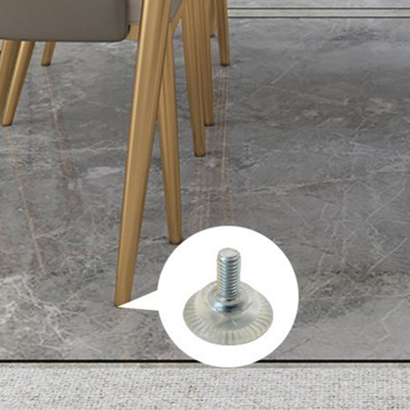 Mesa de comedor de piedra rectangular moderna 1/2/5 piezas de comedor juego para comedor