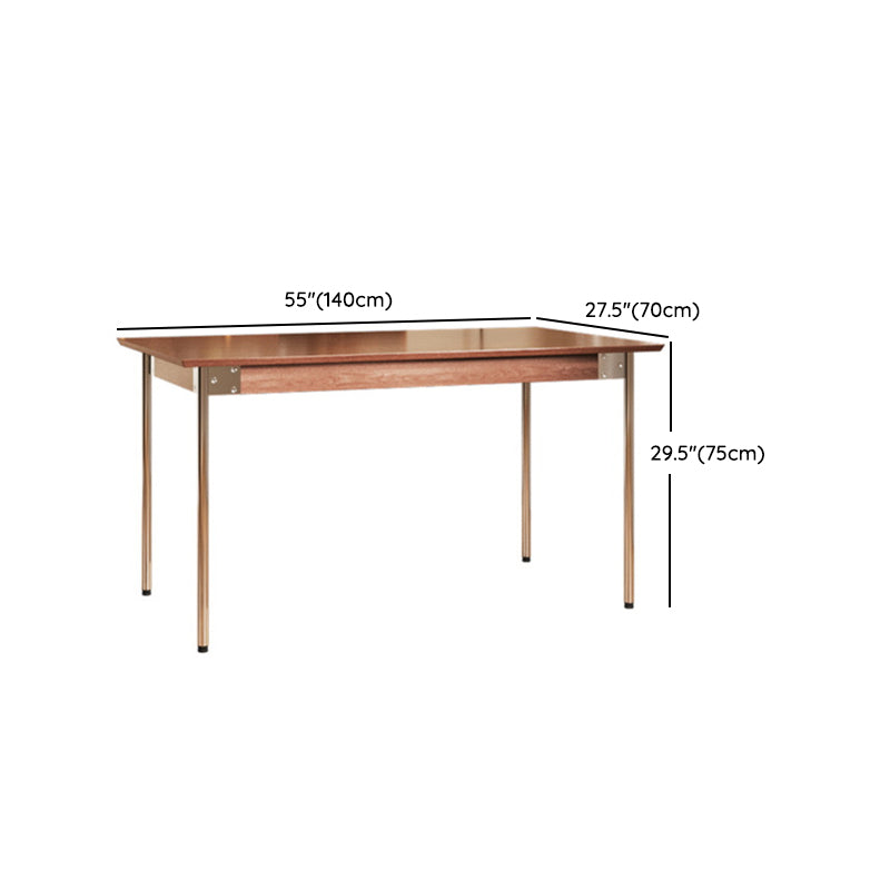 Mesa de comedor de madera rectangular moderna 1/5/6 piezas de comedor juego para comedor