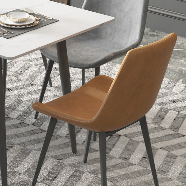 Mesa de comedor blanca con sólidos sólidos 1/4/5/7 PCS Modern Dinette Set