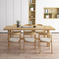 Industrial Rectangle Wood Dining Table 1/2/7 Pieces Dining Set for Dining Room