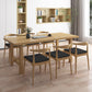 Industrial Rectangle Wood Dining Table 1/2/7 Pieces Dining Set for Dining Room
