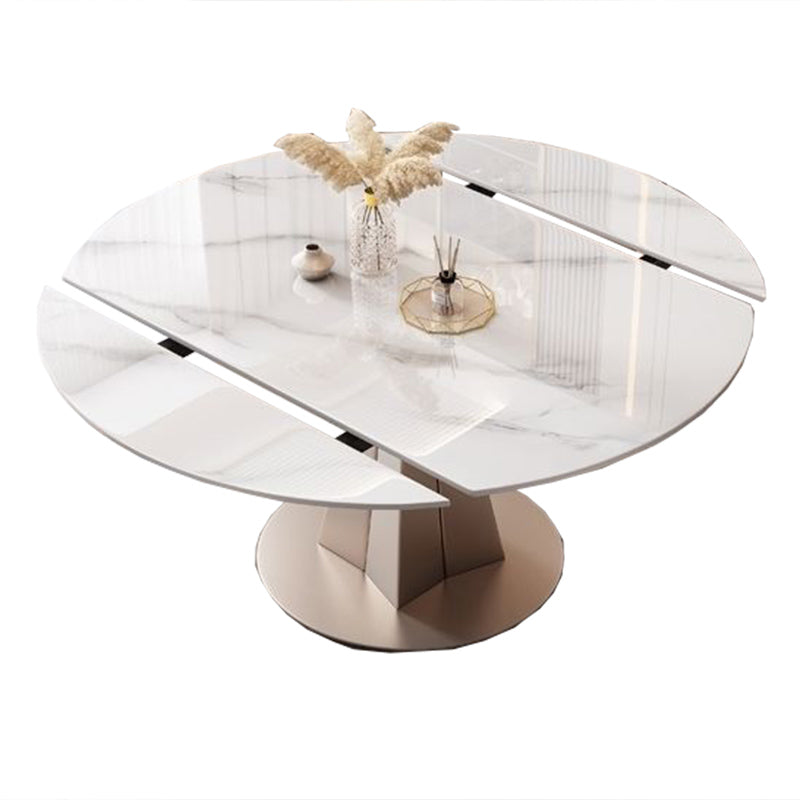 Gesinterde stenen tafel Glam eettafel voor eetkamer