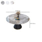 Sintered Stone Top Room Table Pedestal Dining Table for Kitchen Clearhalo 'Dining Tables & Seating' 'Dining Tables' 'dining_table' 'furn' 'furn_dining_table' 'Furniture' 'Kitchen & Dining Furniture' 6986427