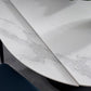 Eettafel van gesinterd steen, ronde eettafel voor eetkamer