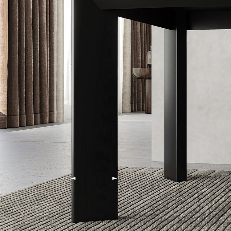 Rectangle Solid Wood Dining Table Modern Style Kitchen Dining Table