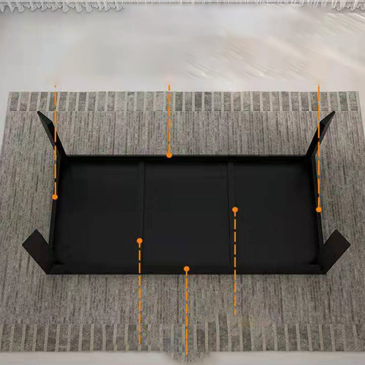 Rectangle Solid Wood Dining Table Modern Style Kitchen Dining Table