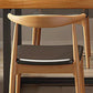Contemporary Kitchen Dining Chairs Faux Leather Dining Chairs in Natural